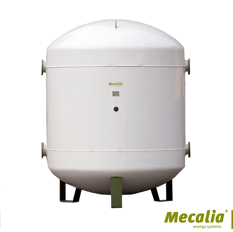Acumuladores Mecalia industriales para edificios públicos e industria